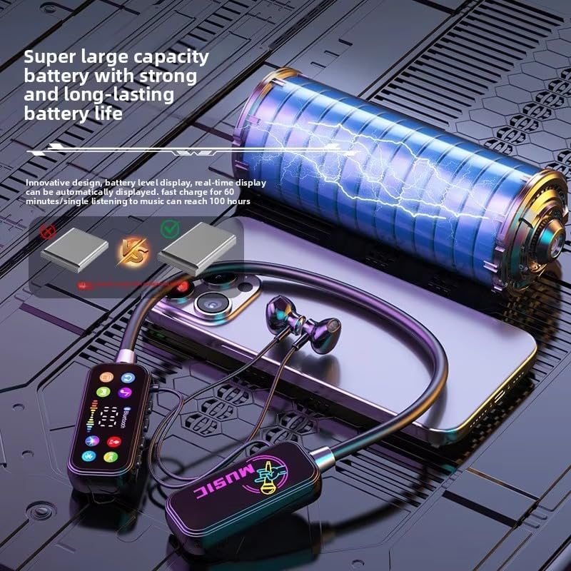 JBL Wireless Earphone Bluetooth 5.4 Neckband – Extra High Bass, 200mAh Battery