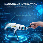 Smart AI robot dog interactive toy with talking dancing and learning features for kids