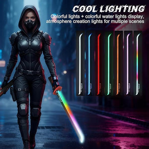 Light Up Spark Knife Toy Sword Multi-Color Glowing Blade Action