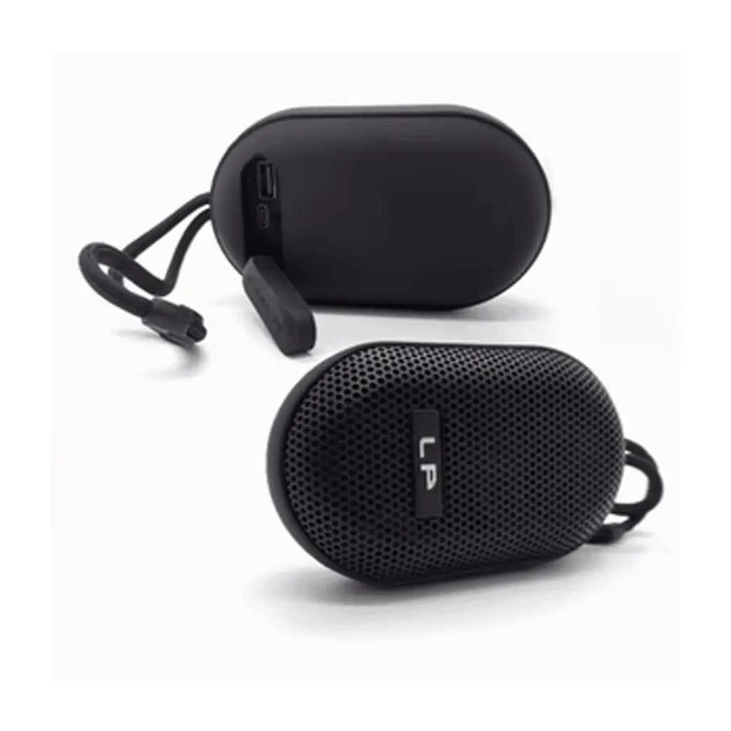 Model V83 Bluetooth speaker with clear audio, deep bass, and waterproof design