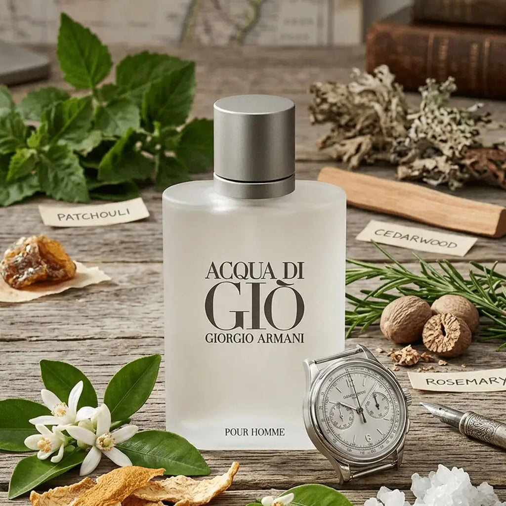 Giorgio Armani Acqua Di Giò Pour Homme with fresh aquatic luxury fragrance for men