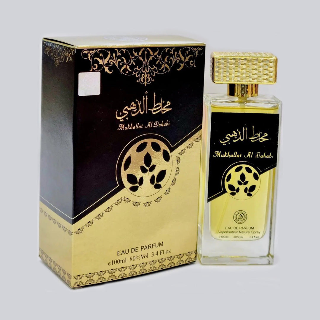 Mukhallat Al Dahabi Perfume 100ml Long Lasting Oriental Luxury UNISEX