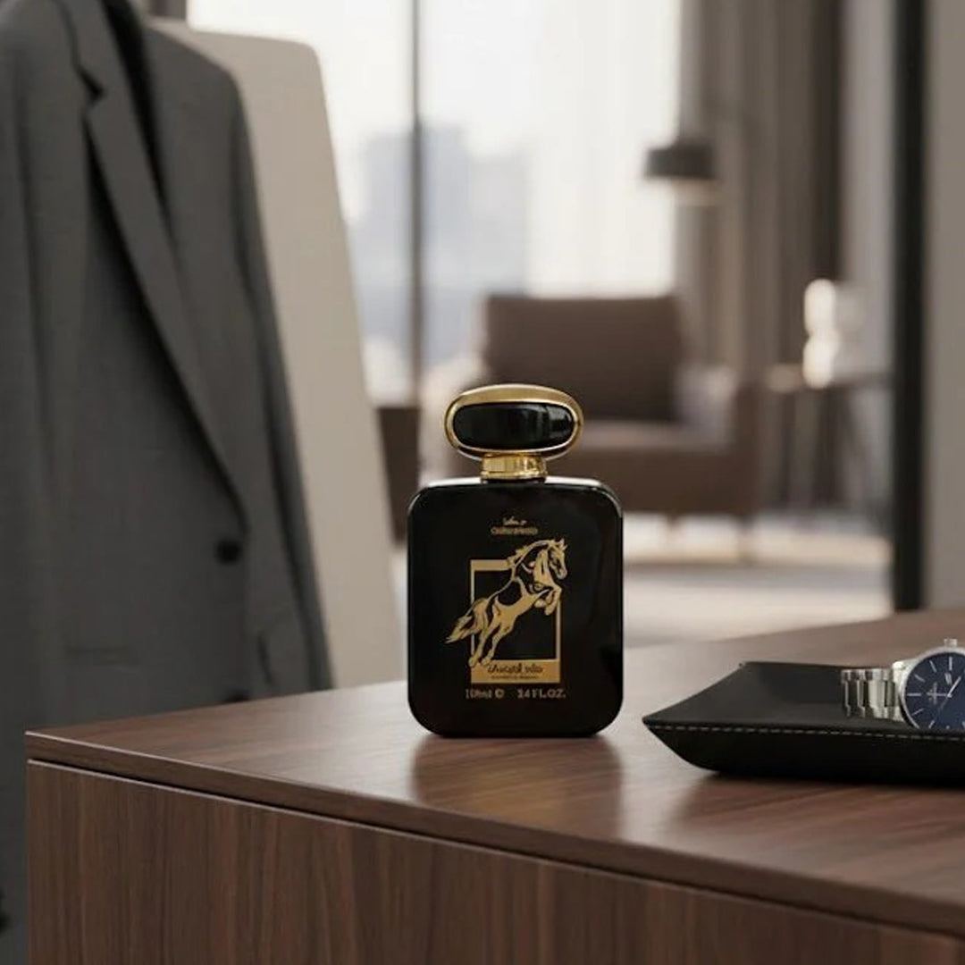 Qaed Al Fursan Eau De Parfum 100ML for Men Luxury Oriental Woody Long Lasting Fragrance