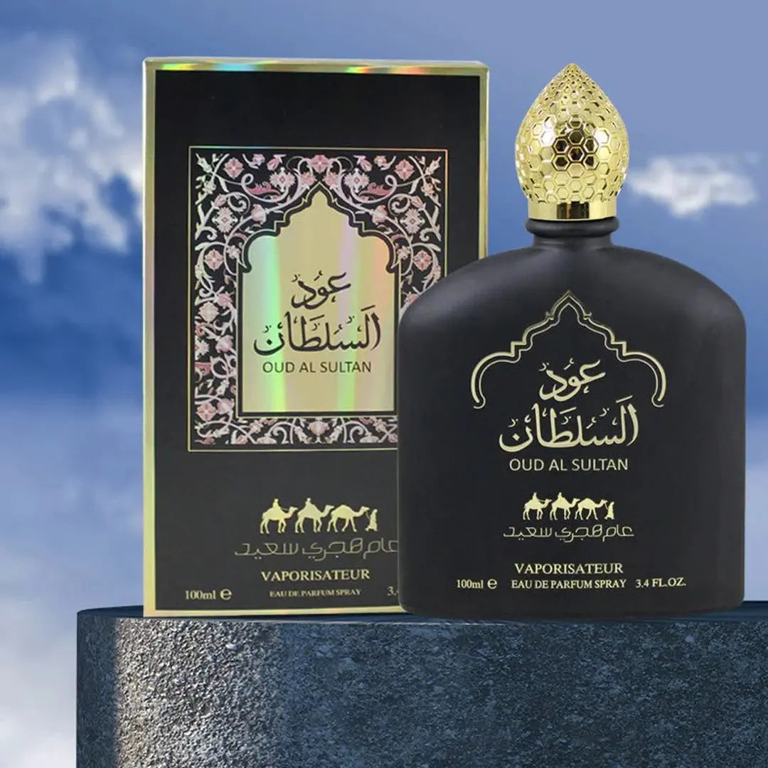 Oud Al Sultan eau de parfum 100ML with long lasting Arabian oud fragrance for men and women