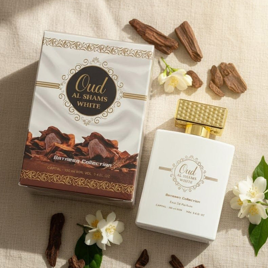 Batreeq Oud Al Shams Gold Eau De Parfum 100ML Luxury Oud Long Lasting Unisex Fragrance