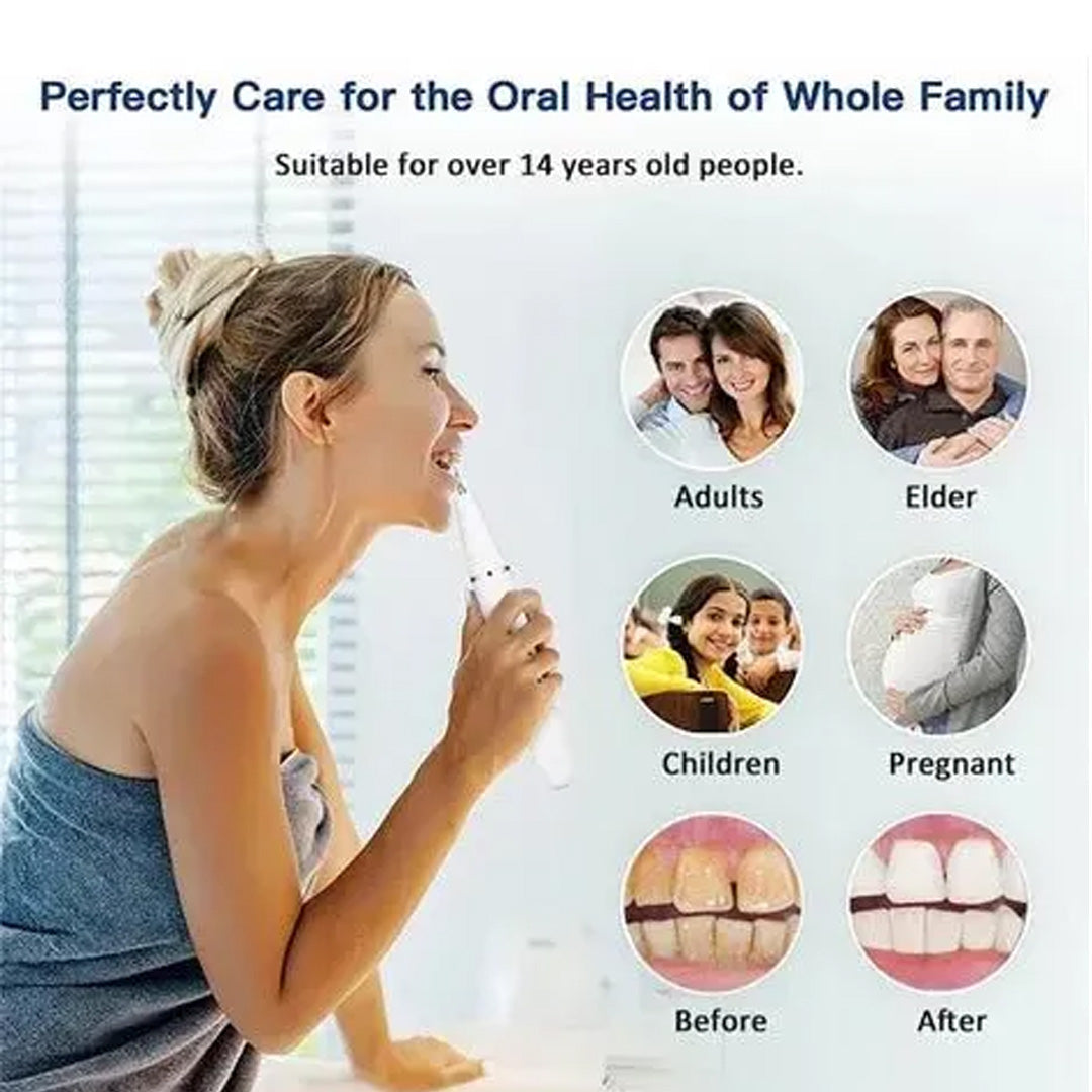 Smart Ultra-Sonic Teeth Cleaner Electric Dental Cleaning Tool