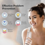 Electric water flosser for fresh breath and daily dental care support