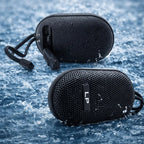 LP portable wireless Bluetooth speaker 8W Hi-Fi sound with IPX4 waterproof rating