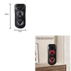 Bluetooth speaker with FM radio, USB, TF card support and immersive sound quality