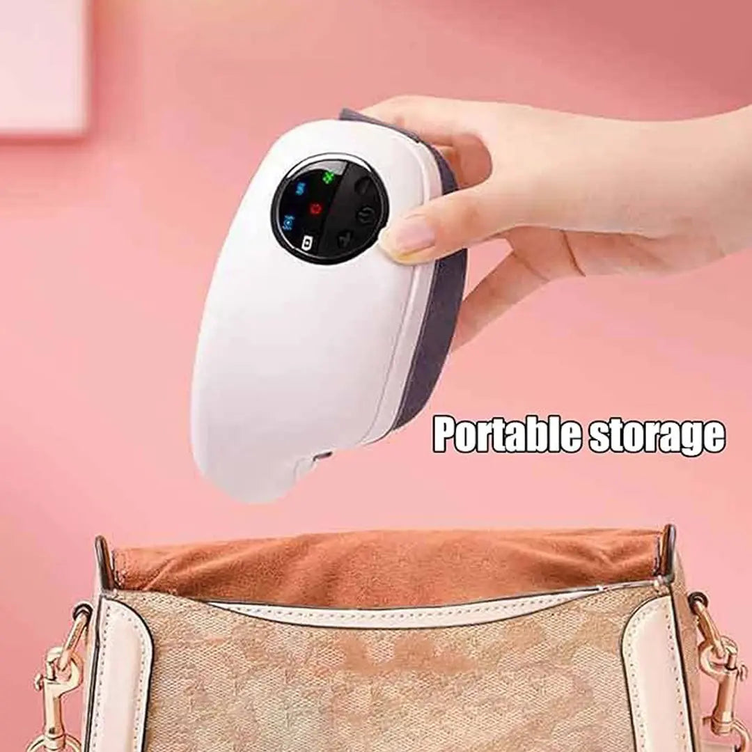 Portable eye relaxation tool with music feature for daily comfort