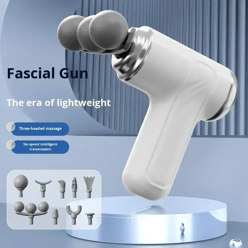 Professional percussion massage gun for neck shoulder back and leg muscles