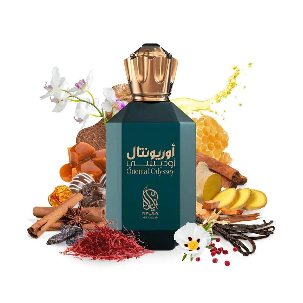 Nylaa unisex perfume spray 100ml with fresh elegant and soft fragrance