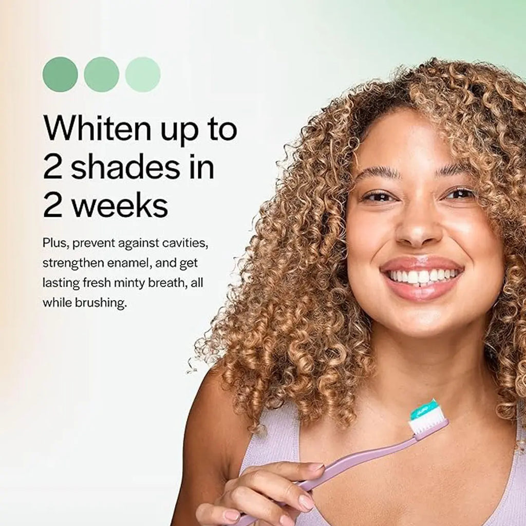Professional whitening toothpaste for cleaner teeth and oral freshness