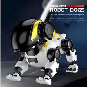 Robot dog electric pet toy with voice control dancing and programmable actions