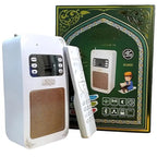 Full Quran audio speaker with remote control for convenient daily listening