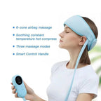 Smart head massager device with soothing heat support for daily comfort