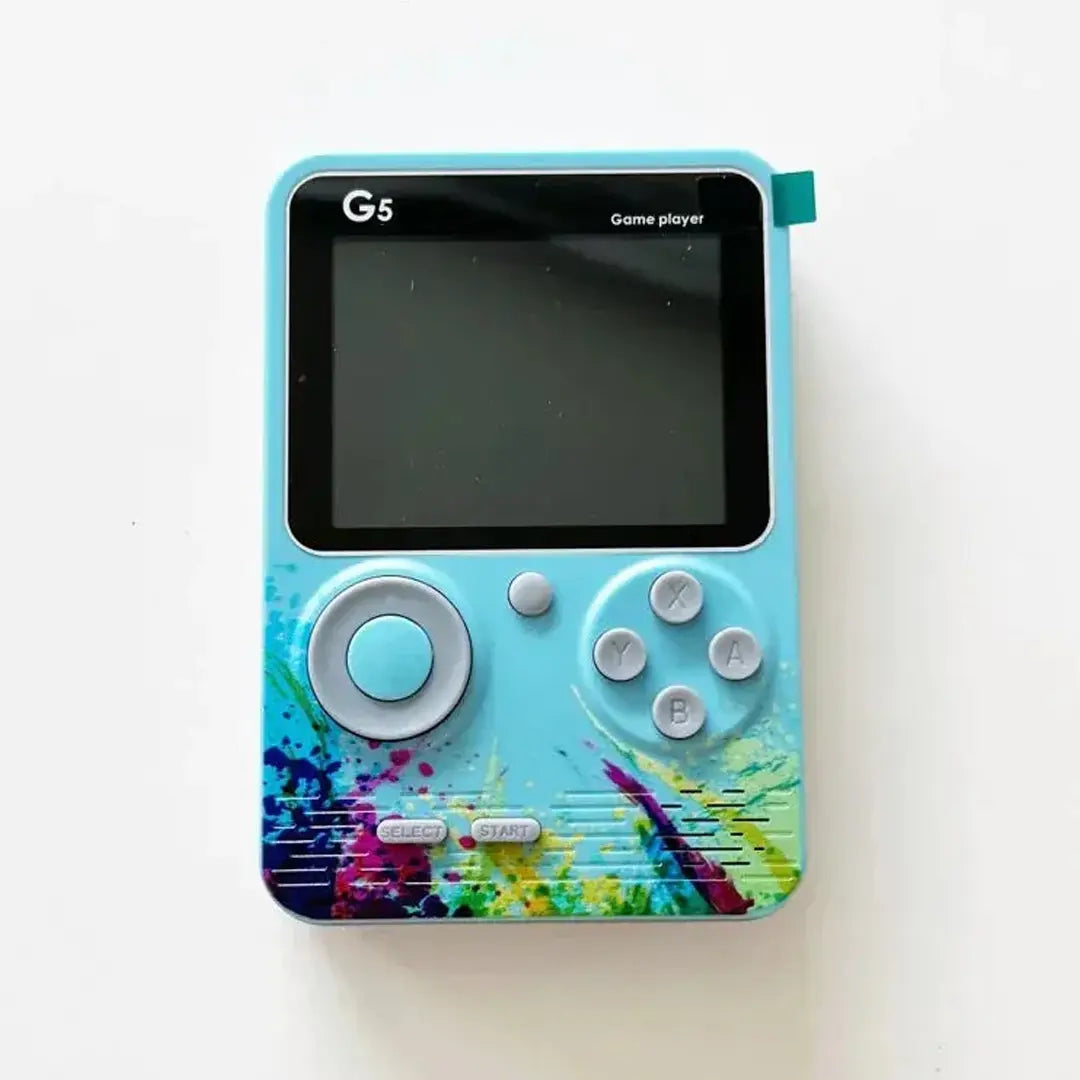 Portable retro gaming console featuring 3 inch display and AV output support