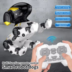 Dancing robot dog electric toy with smart controls for engaging playtime