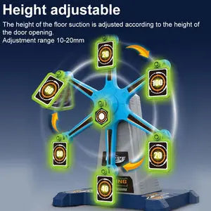 Electric target toy set with rotating action and safe foam dart shooting fun