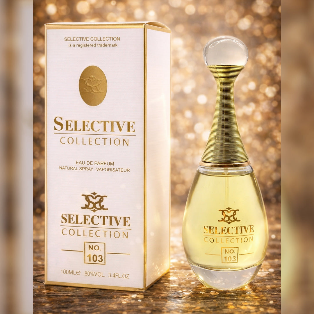 Selective Collection Perfume 103 100ml Sweet Floral Long Lasting Women Fragrance