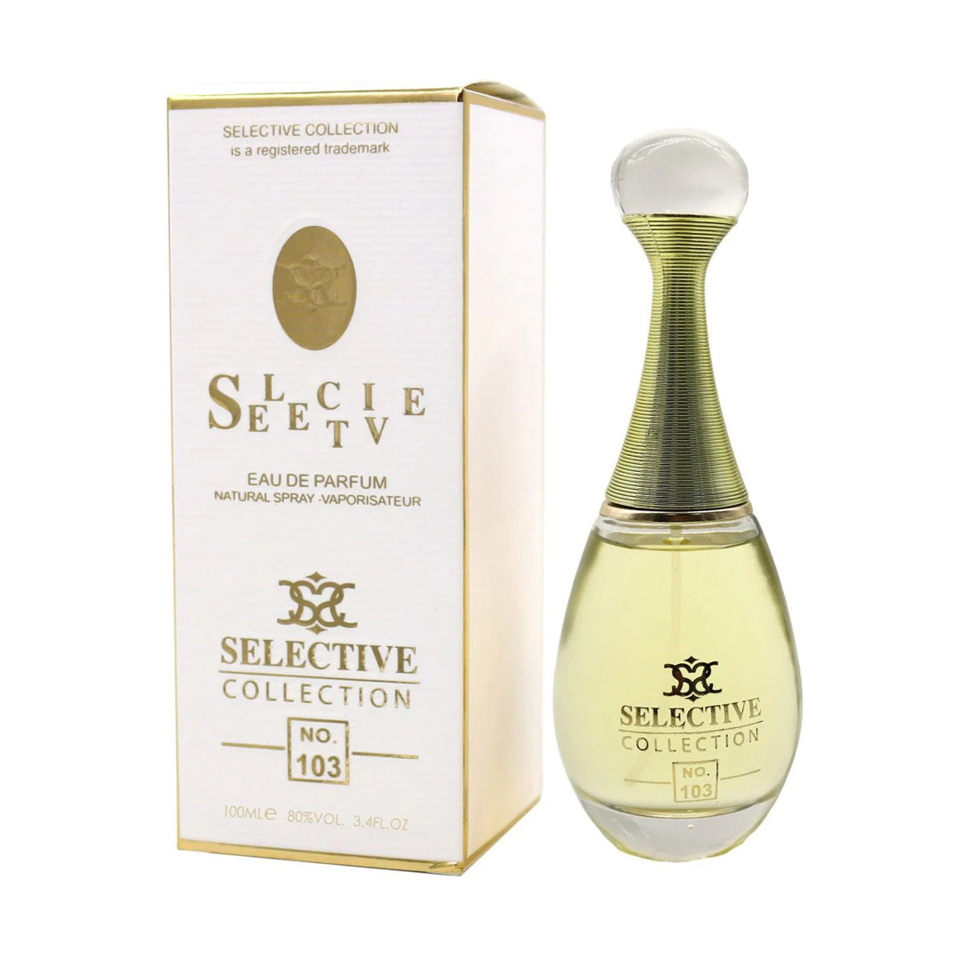 Selective Collection Perfume 103 100ml Sweet Floral Long Lasting Women Fragrance