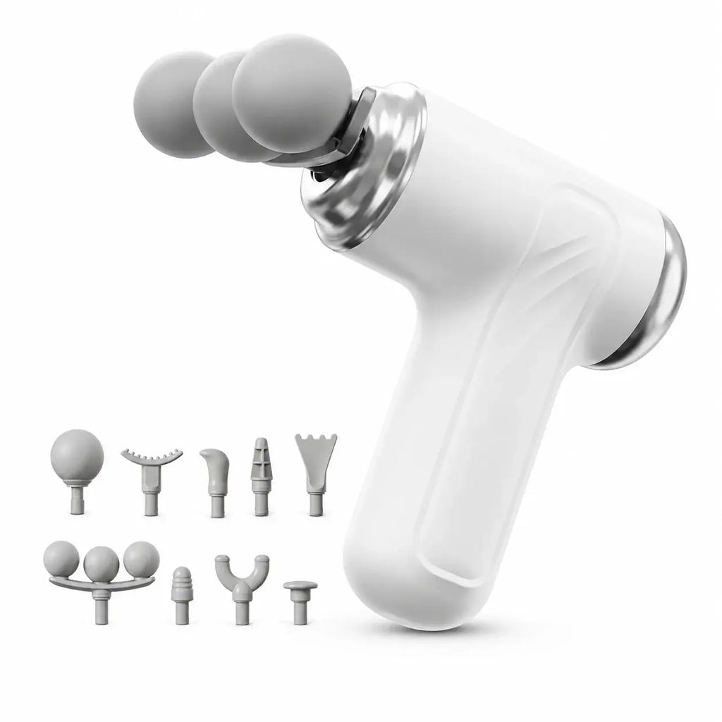 Six speed intelligent fascia massage gun for deep muscle stimulation and relaxation