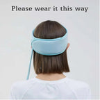 Air compression head massage cap with heat therapy for soothing relief