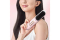 SmoothGlow hair straightening comb with portable design and easy styling features