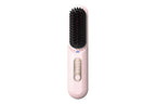 Hair straightening comb with adjustable temperature settings and anti frizz performance