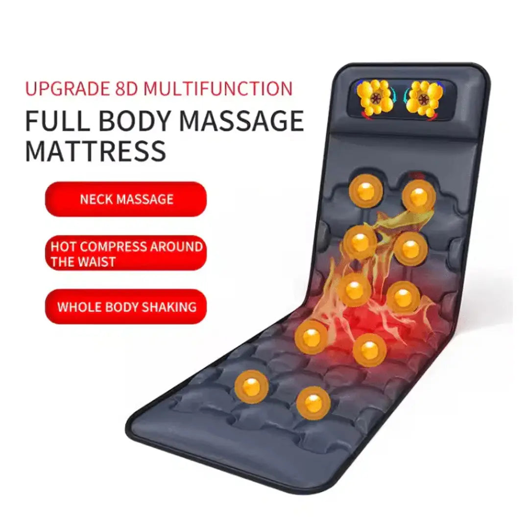 Portable acupressure back massager for posture support and comfort