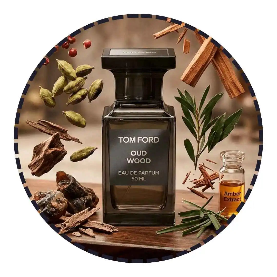 Luxury Arabic luxury perfume Tom Ford Oud Wood Eau De Parfum online shopping UAE.