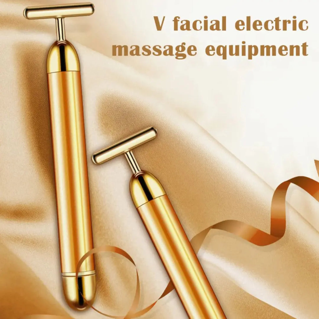 V-Shaped Electric Facial Massage Bar for face lifting and skin tightening