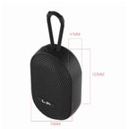 Compact portable speaker with 8W output for indoor and outdoor music use