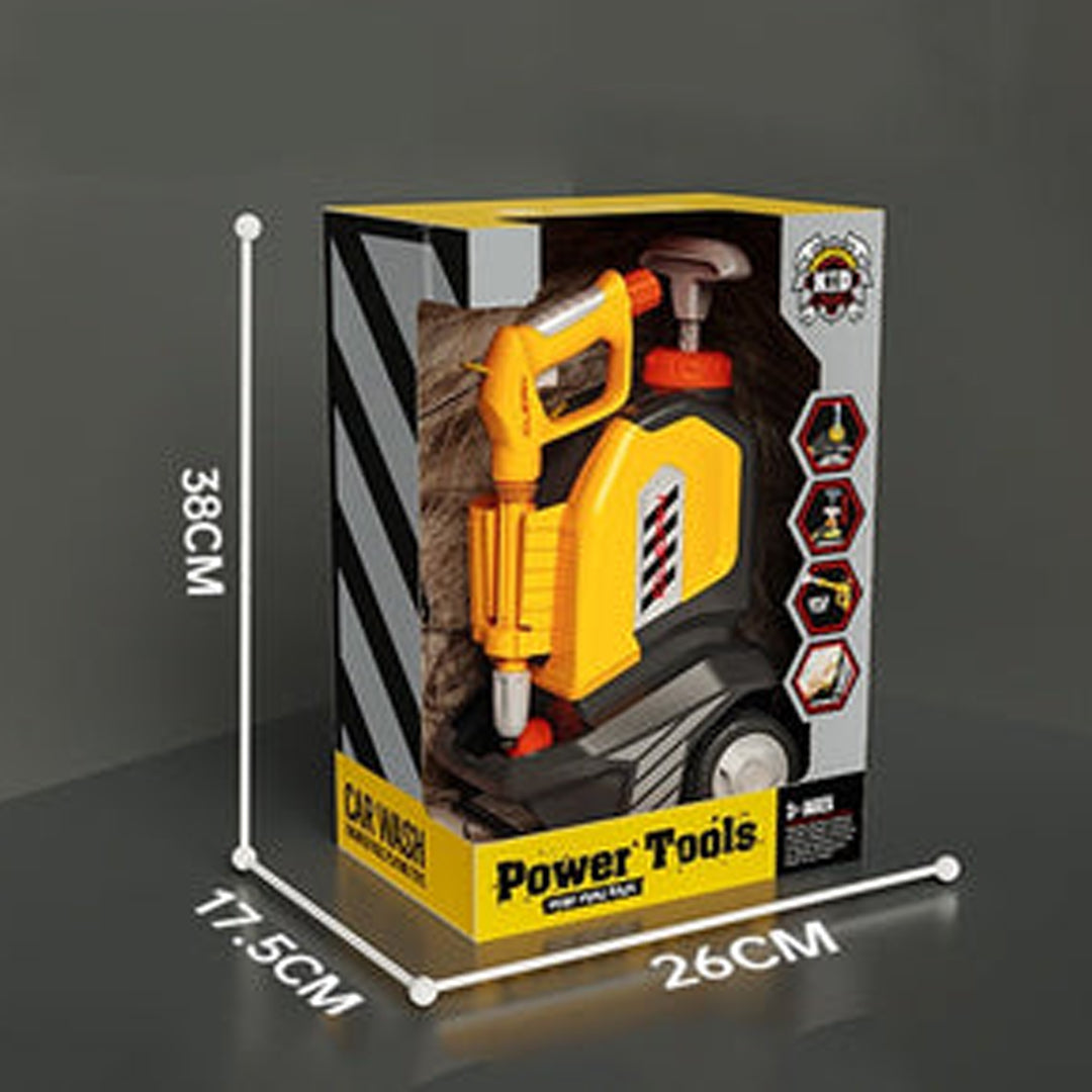 Car Wash Toy Set for Kids Interactive Car Cleaning Play set with Water Spray & Spinning Brushes