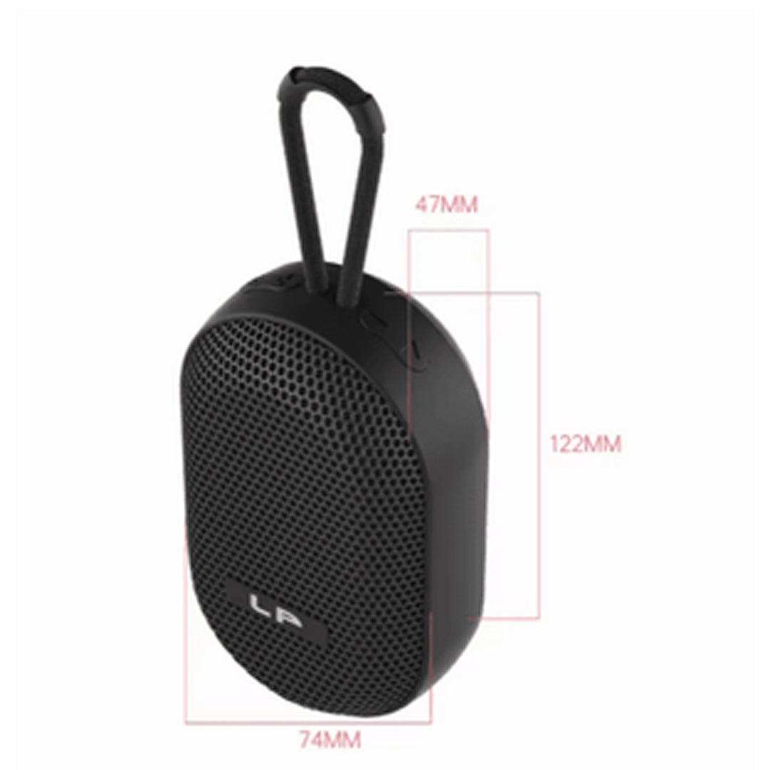 LP Portable Wireless Bluetooth Speaker 8W Hi-Fi Sound, IPX4 Waterproof (Model V83)