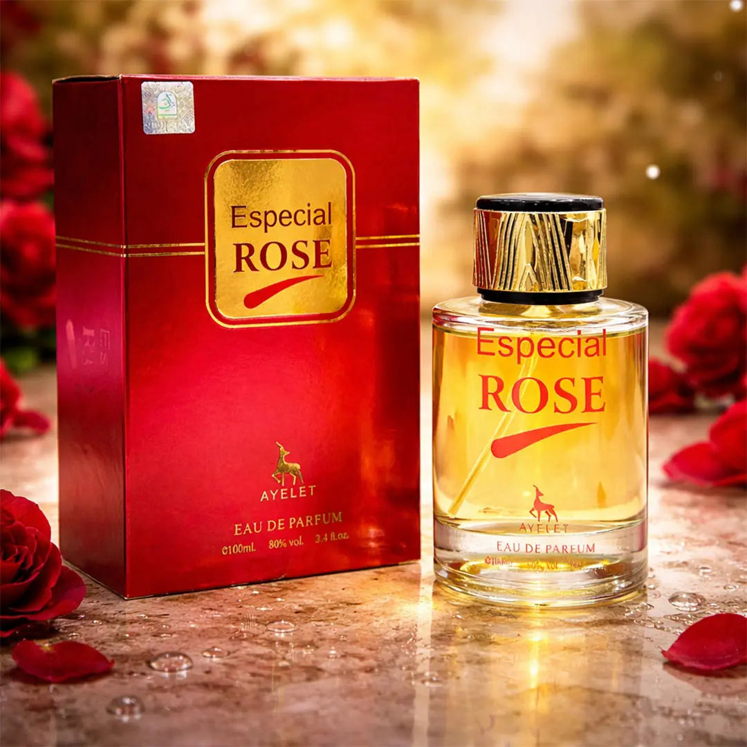 Especial Rose perfume 100ml with fresh rose floral long lasting fragrance