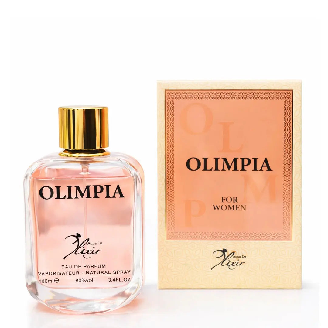 Elegant women fragrance with rich vanilla scent and lasting freshness