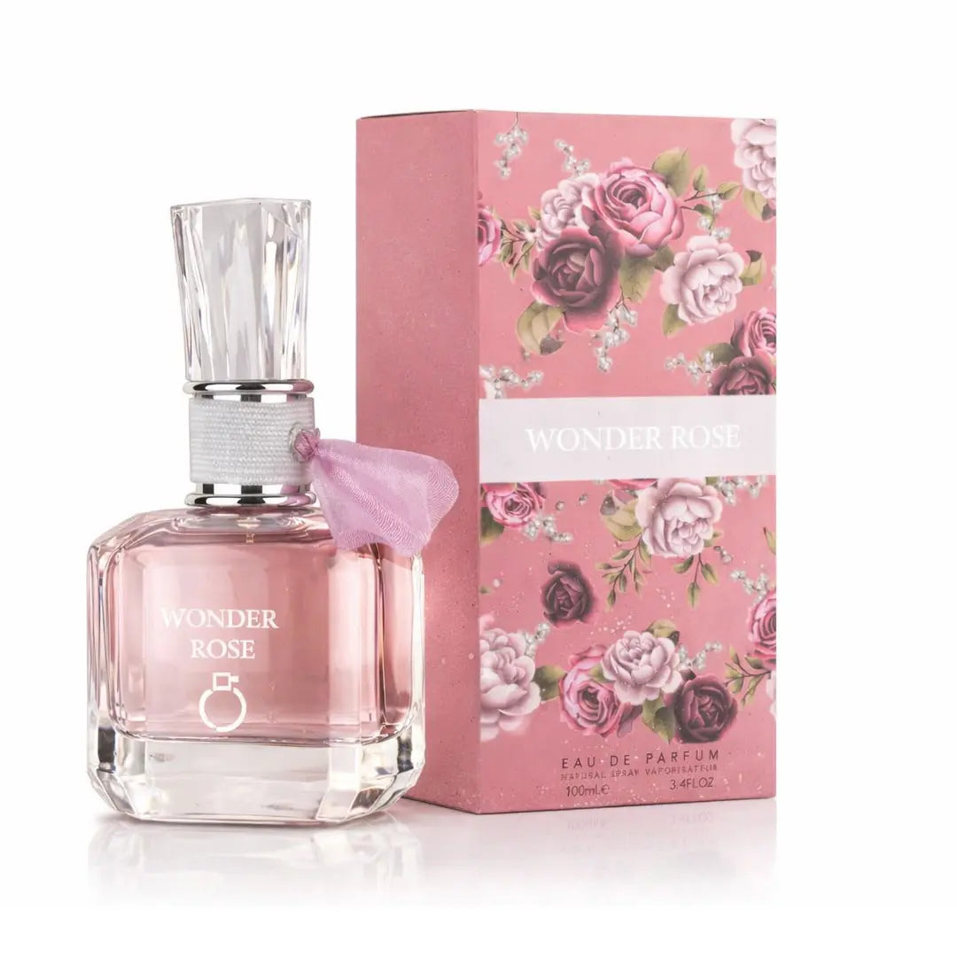 Elegant women fragrance with fresh rose scent and lasting floral freshness