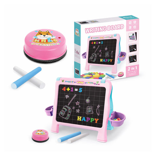 2-in-1 Writing & Drawing Board for Kids Magnetic Learning Board
