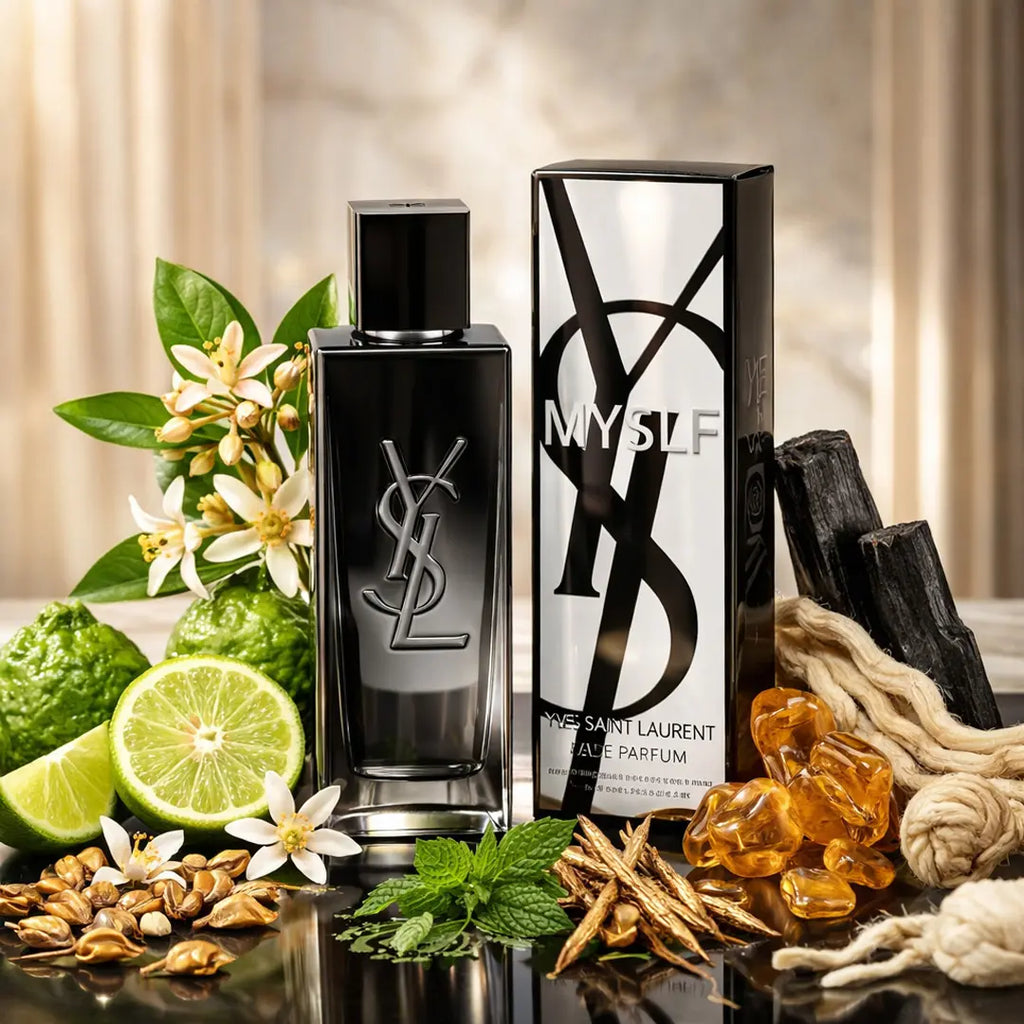 Yves Saint Laurent MYSLF eau de parfum 100ML with luxury men’s fragrance